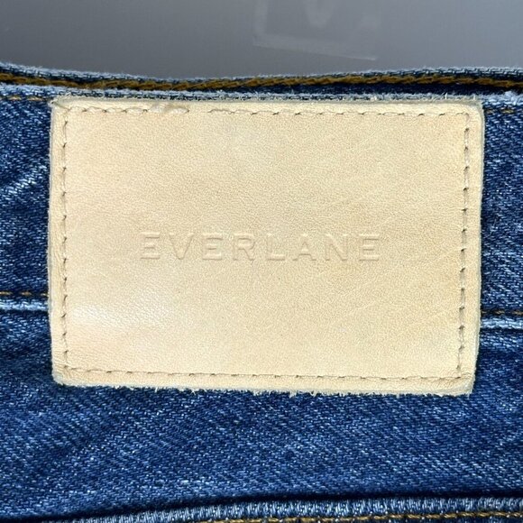 Everlane 90s Cheeky Jeans Medium Dark Wash - Picture 8 of 11